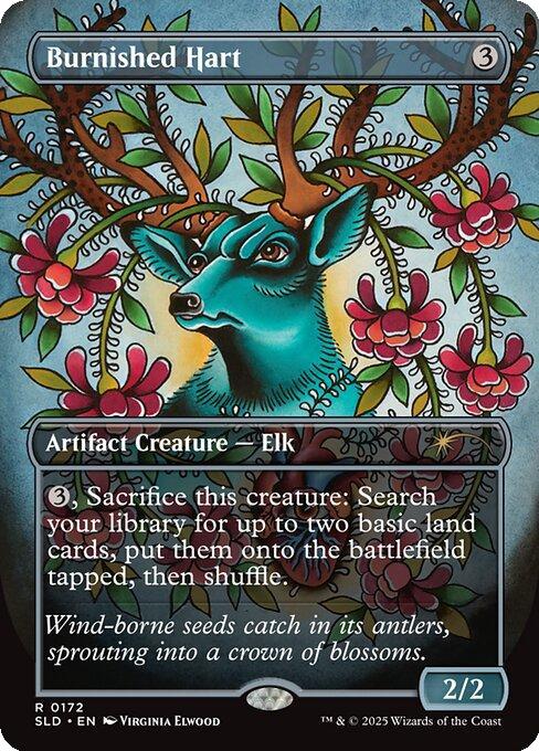 Burnished Hart [0172] [Borderless] [Inked] [Secret Lair Drop] [Non-Foil]