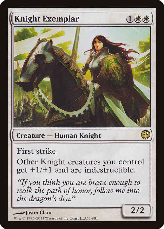 Knight Exemplar [14] [Duel Decks: Knights vs. Dragons] [Non-Foil]