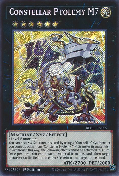 Constellar Ptolemy M7 - BLGG-EN009 - Secret Rare - 1st Edition