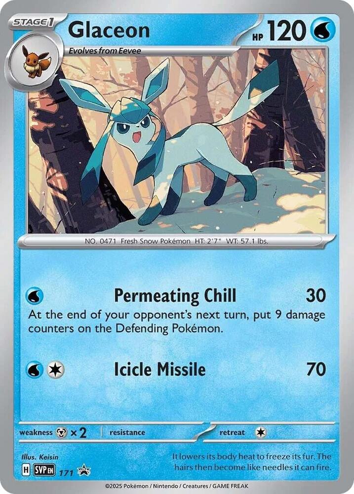 Glaceon - 171 - Promo [svp-171] [Cosmos Holo]