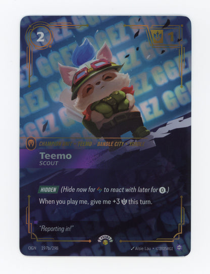Teemo - Scout — GG EZ|Foil — ID 19233