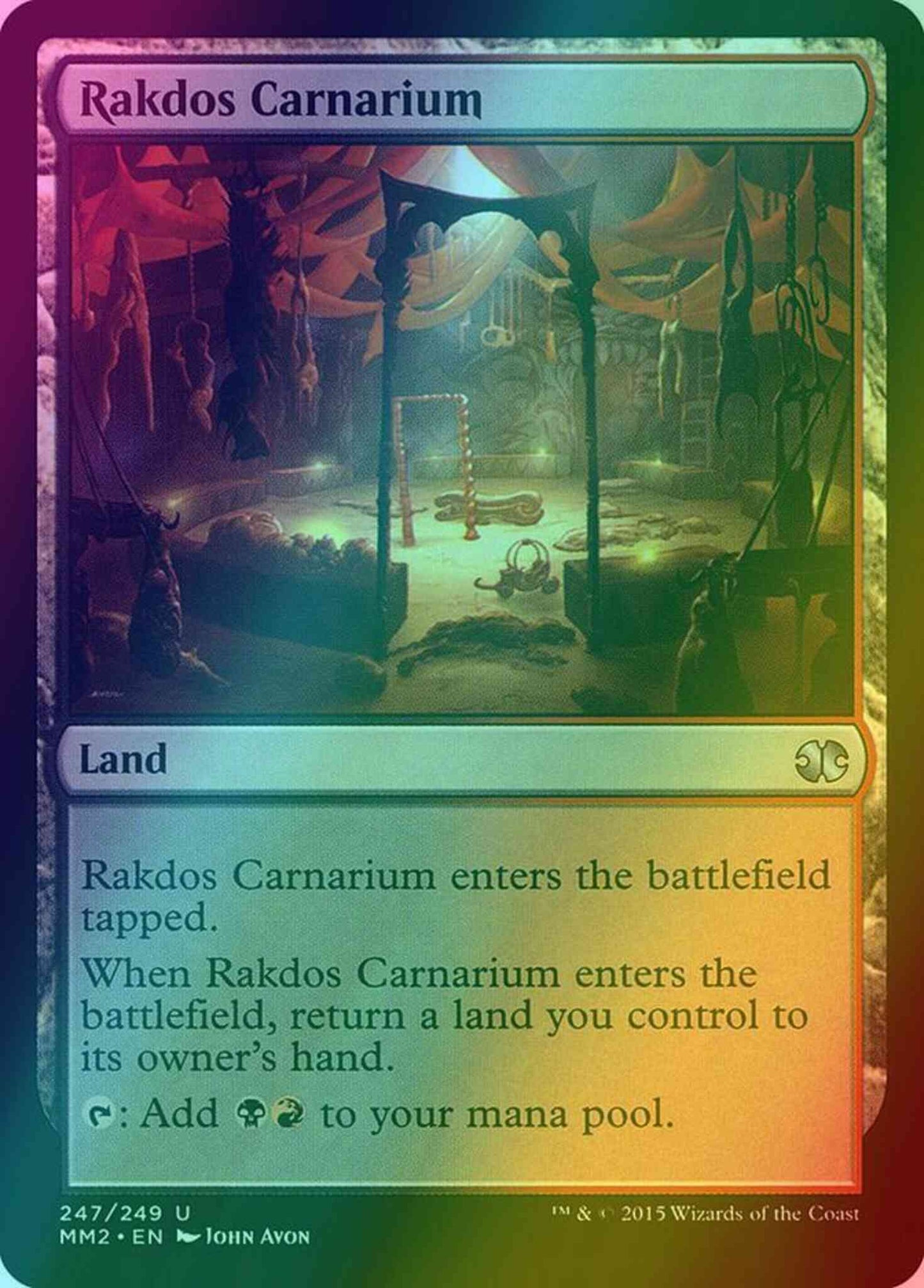 Rakdos Carnarium [247] [Modern Masters 2015] [Foil]