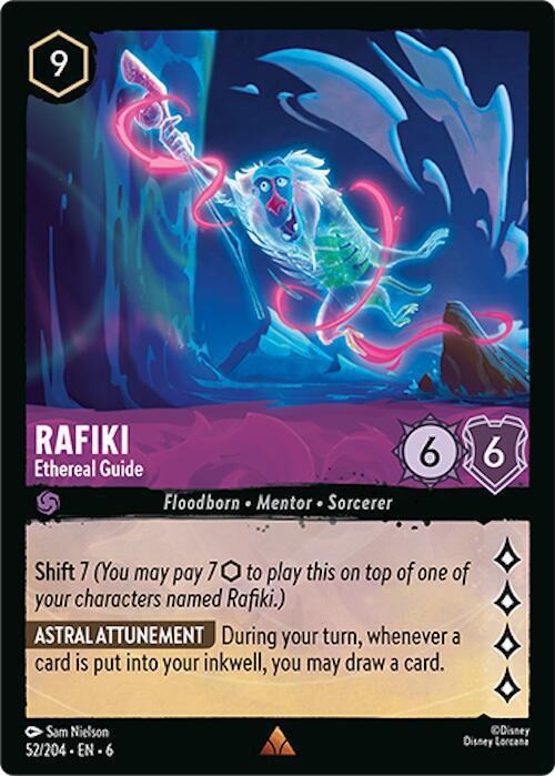 Rafiki - Ethereal Guide - 52/204 [Azurite Sea] [Non-Foil]