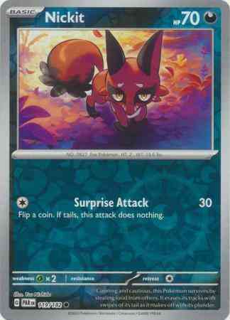 Nickit - 119/182 - Common [sv04-119] [Reverse Holo]
