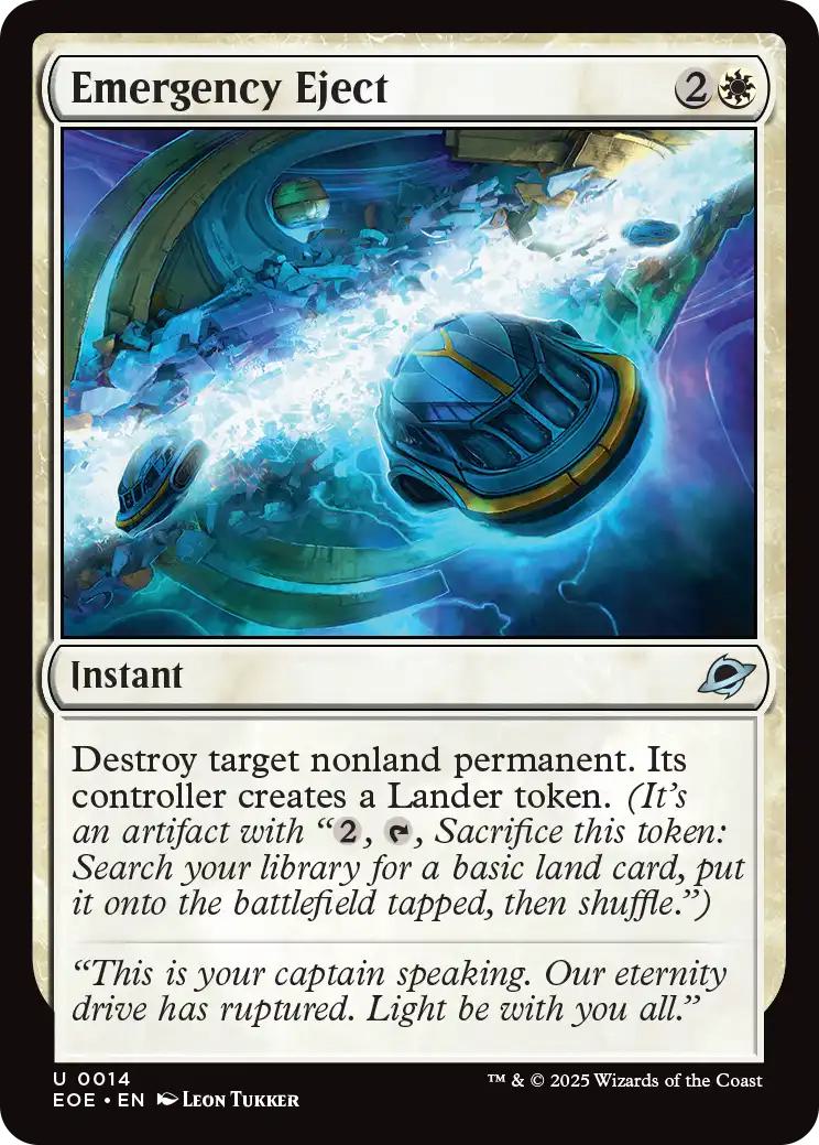 Emergency Eject [14] [Edge of Eternities] [Non-Foil]