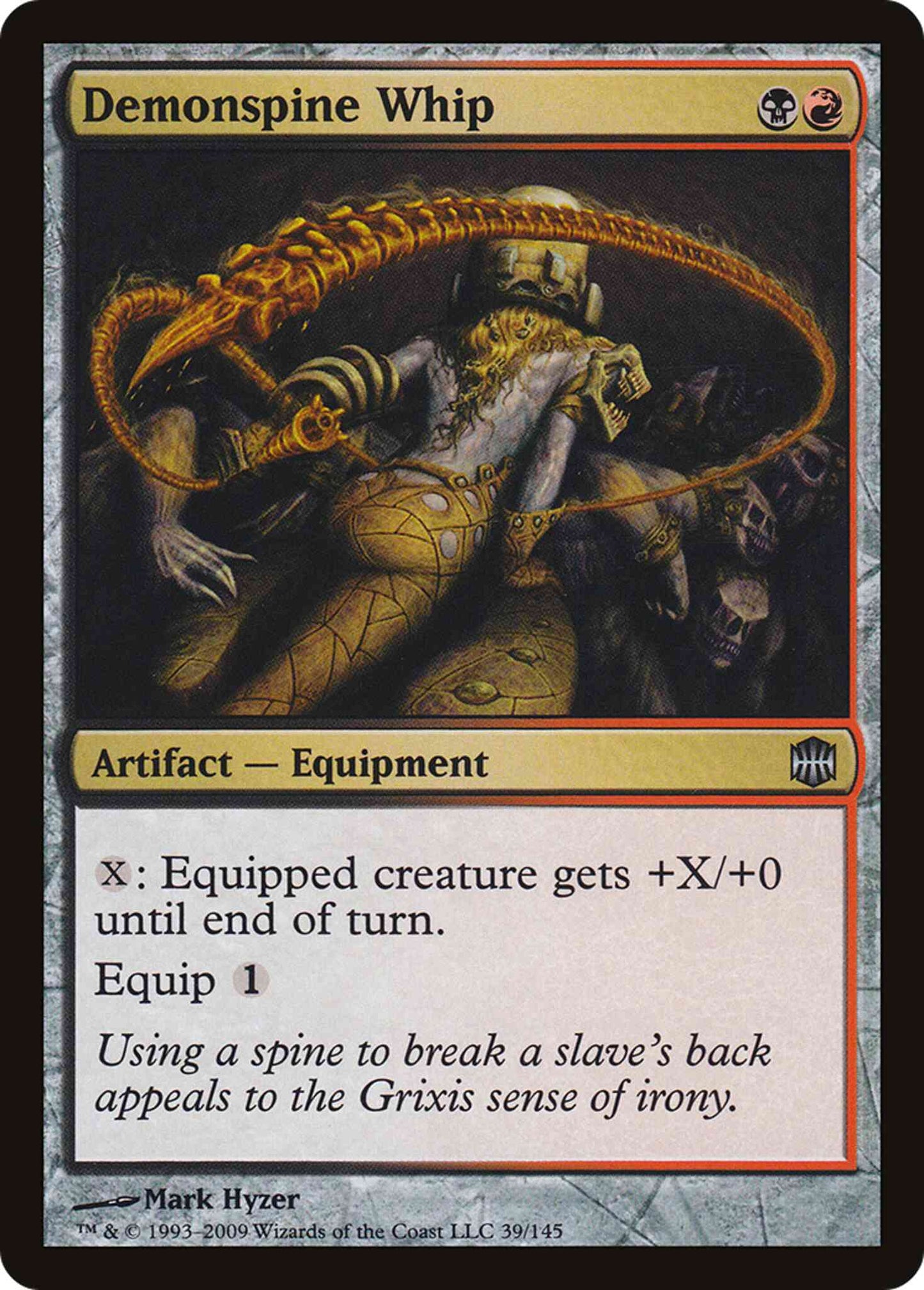 Demonspine Whip [39] [Alara Reborn] [Non-Foil]