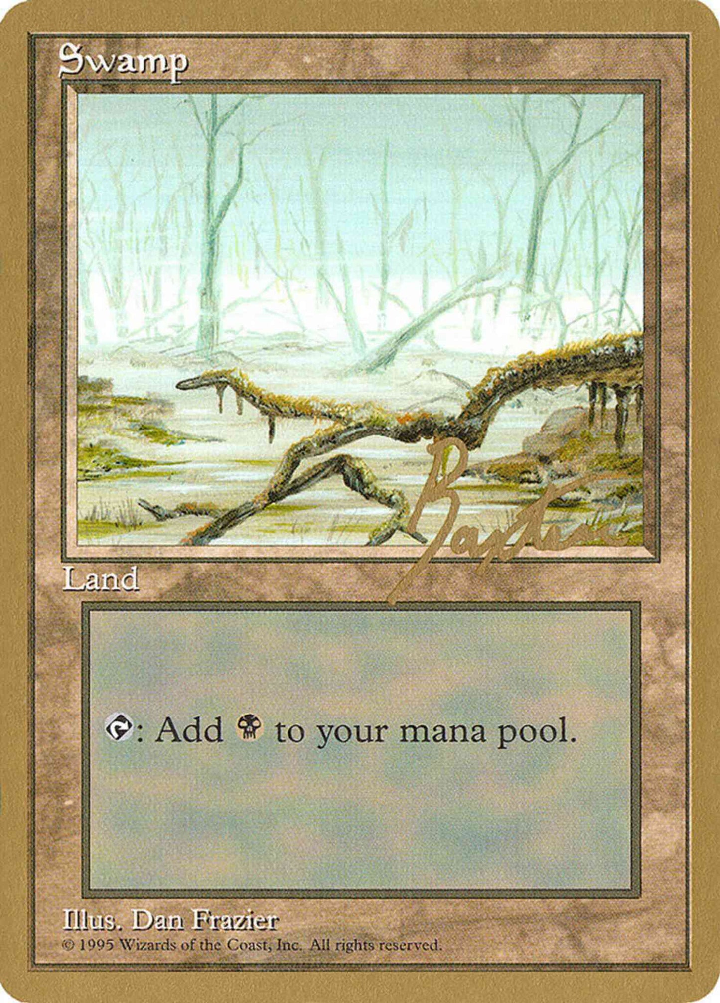 Swamp [gb372] [George Baxter] [Bottom Branch From Right] [Pro Tour Collector Set] [Non-Foil]