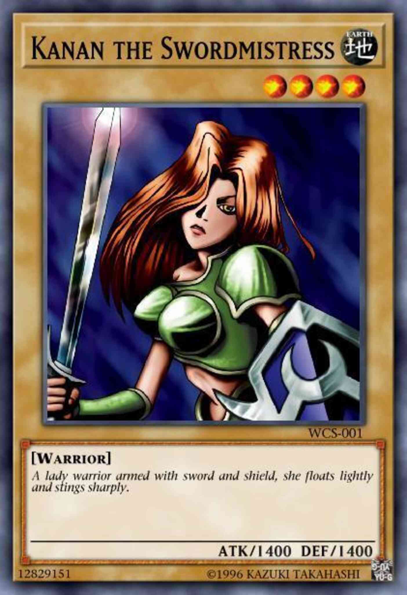 Kanan the Swordmistress - LCYW-EN228 - Ultra Rare - Unlimited
