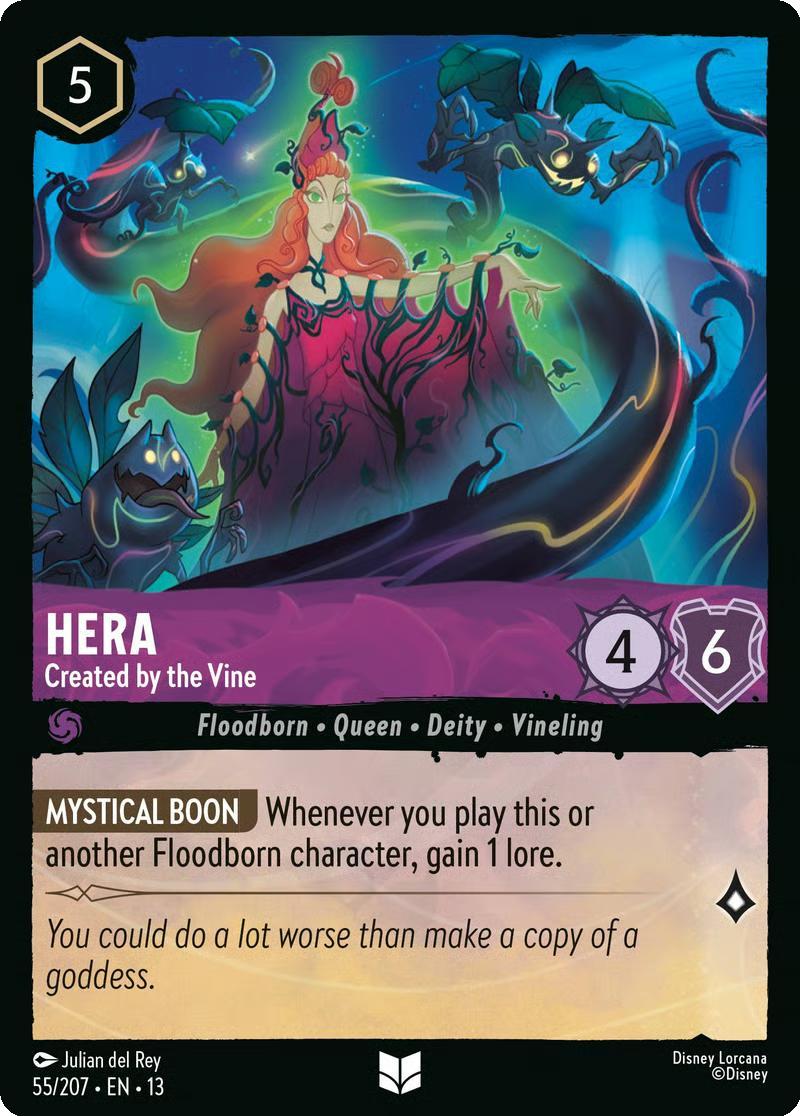 Hera - Created by the Vine - 55/204 [Attack of the Vine!] [Non-Foil]