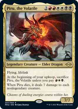Piru, the Volatile [207] [Modern Horizons 2] [Non-Foil]