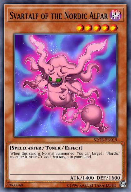 Svartalf of the Nordic Alfar - STOR-EN015 - Super Rare - Unlimited