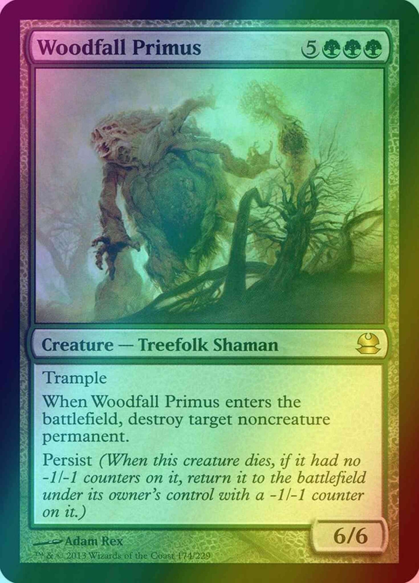 Woodfall Primus [174] [Modern Masters] [Foil]