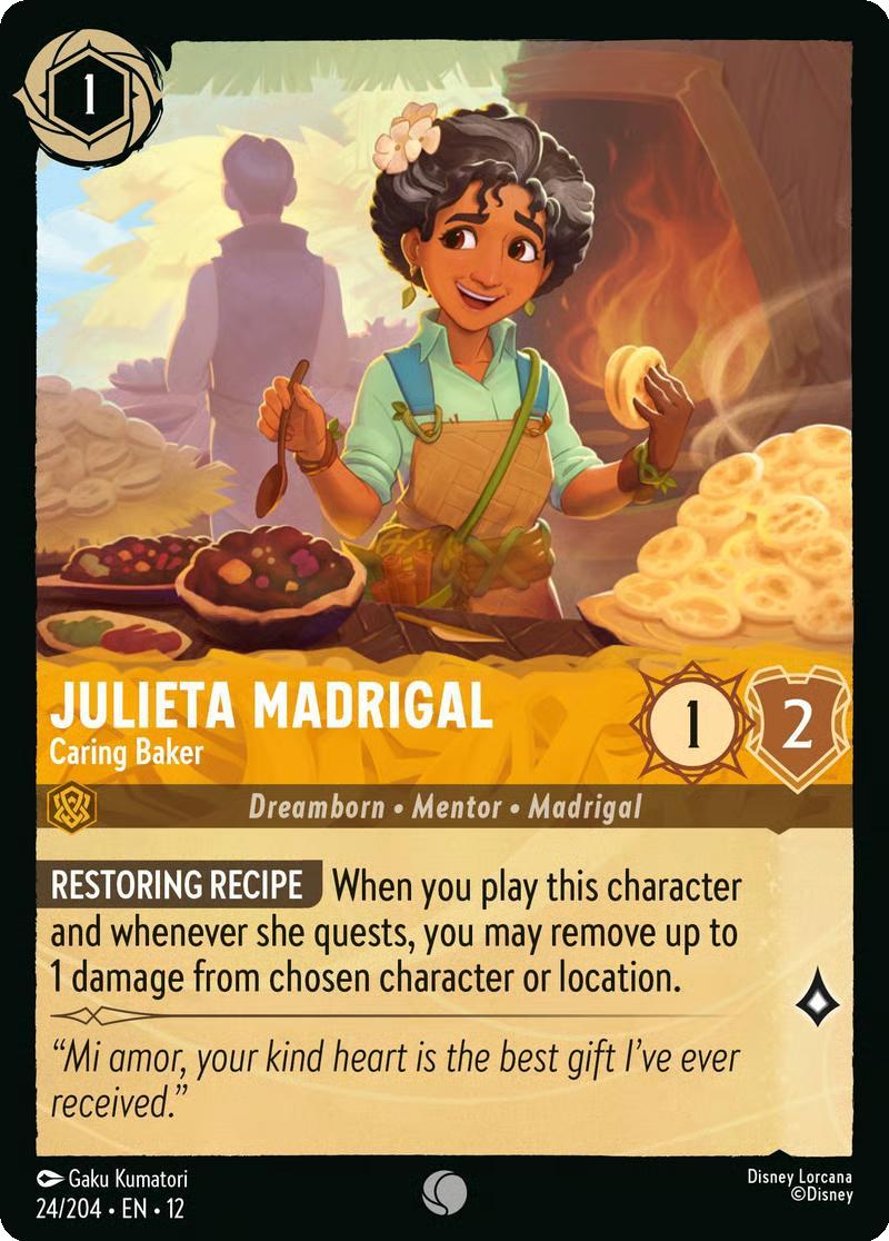 Julieta Madrigal - Caring Baker - 24/204 [Wilds Unknown] [Non-Foil]