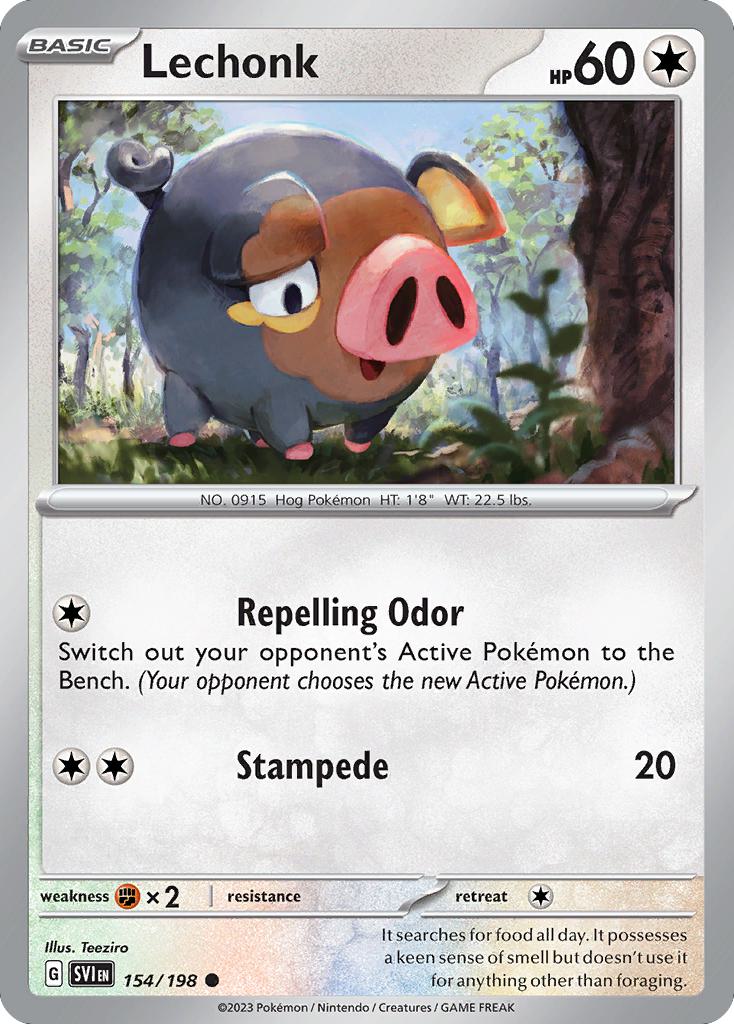 Lechonk - 154/198 - Common [sv01-154] [Non-Holo]