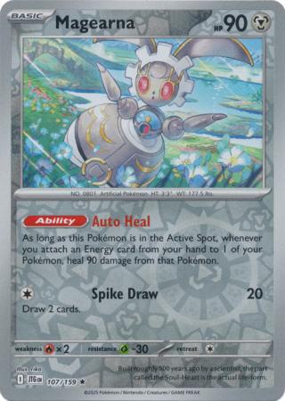 Magearna - 107/159 - Rare [sv09-107] [Reverse Holo]