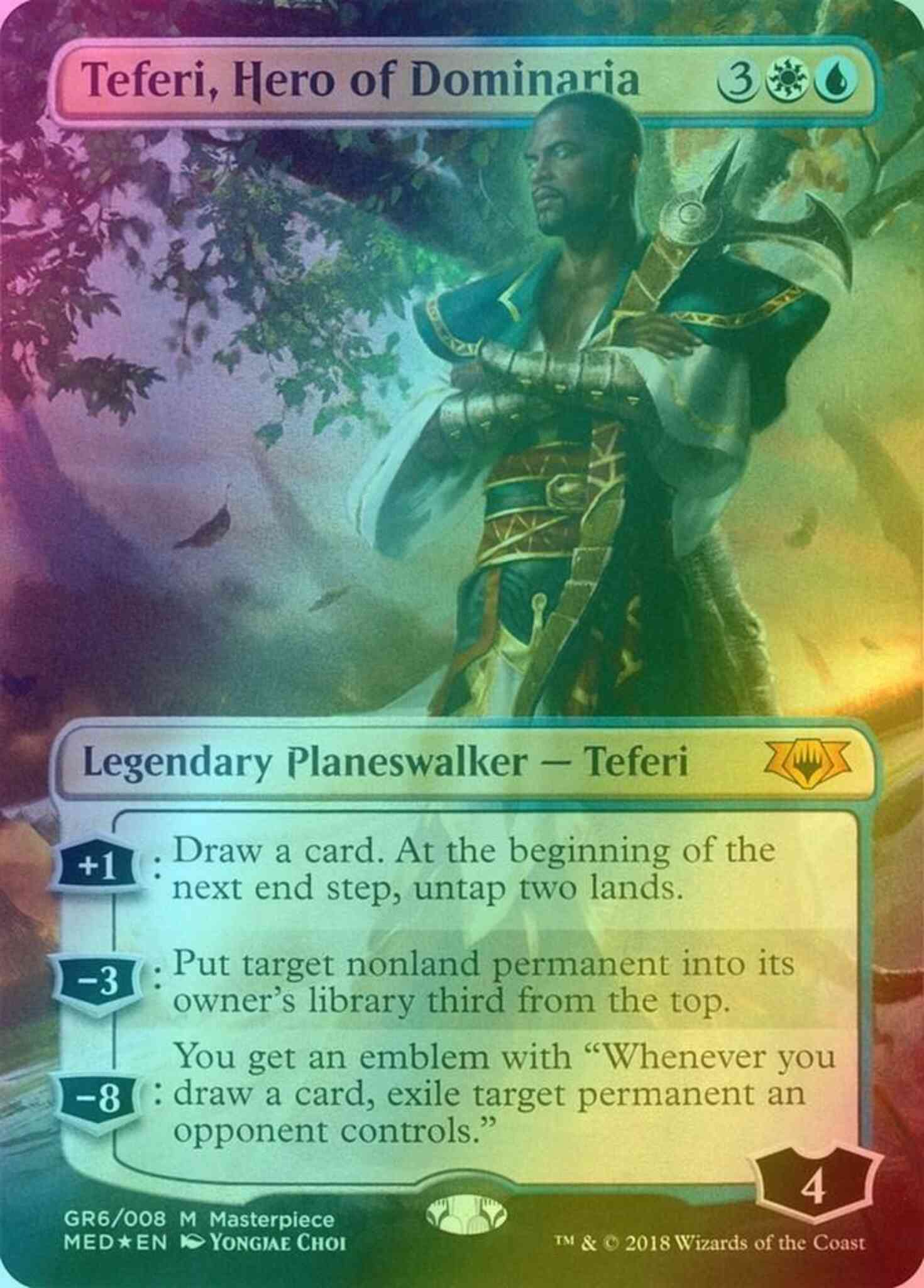 Teferi, Hero of Dominaria [GR6] [Mythic Edition] [Foil] – Face to
