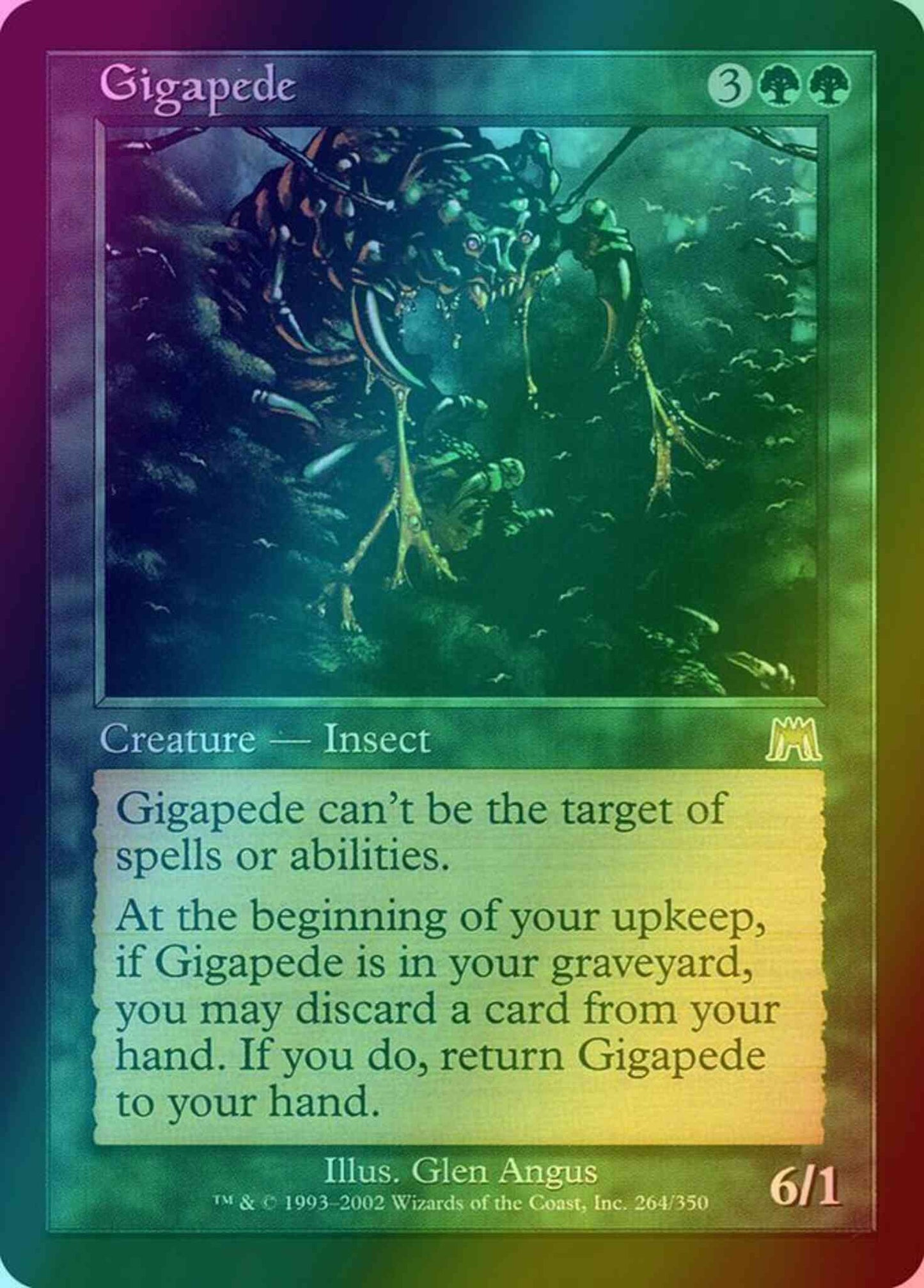 Gigapede [264] [Onslaught] [Foil]