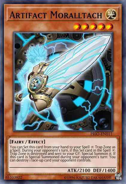 Artifact Moralltach - PRIO-EN011 - Super Rare - 1st Edition