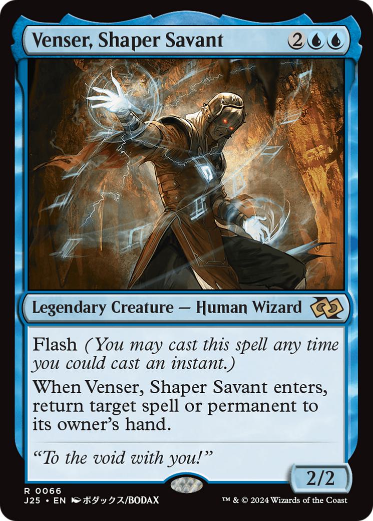 Venser, Shaper Savant [66] [Anime] [Foundations: Jumpstart] [Non-Foil]