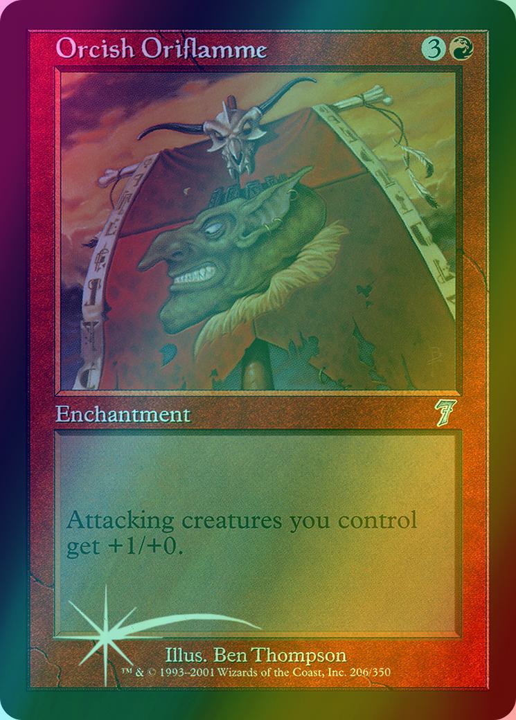 Orcish Oriflamme [206x] [Seventh Edition] [Foil]