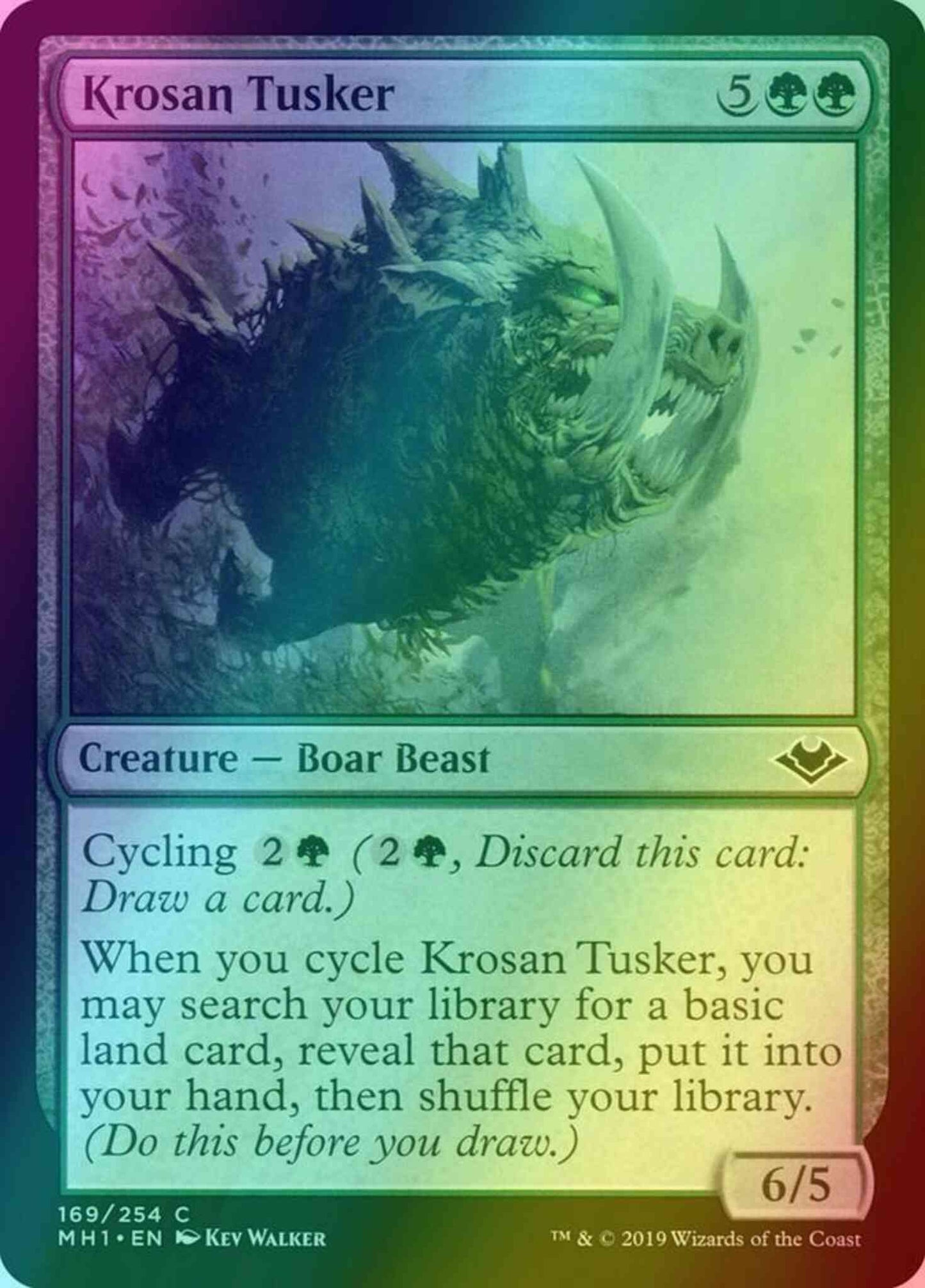 Krosan Tusker [169] [Modern Horizons] [Foil]