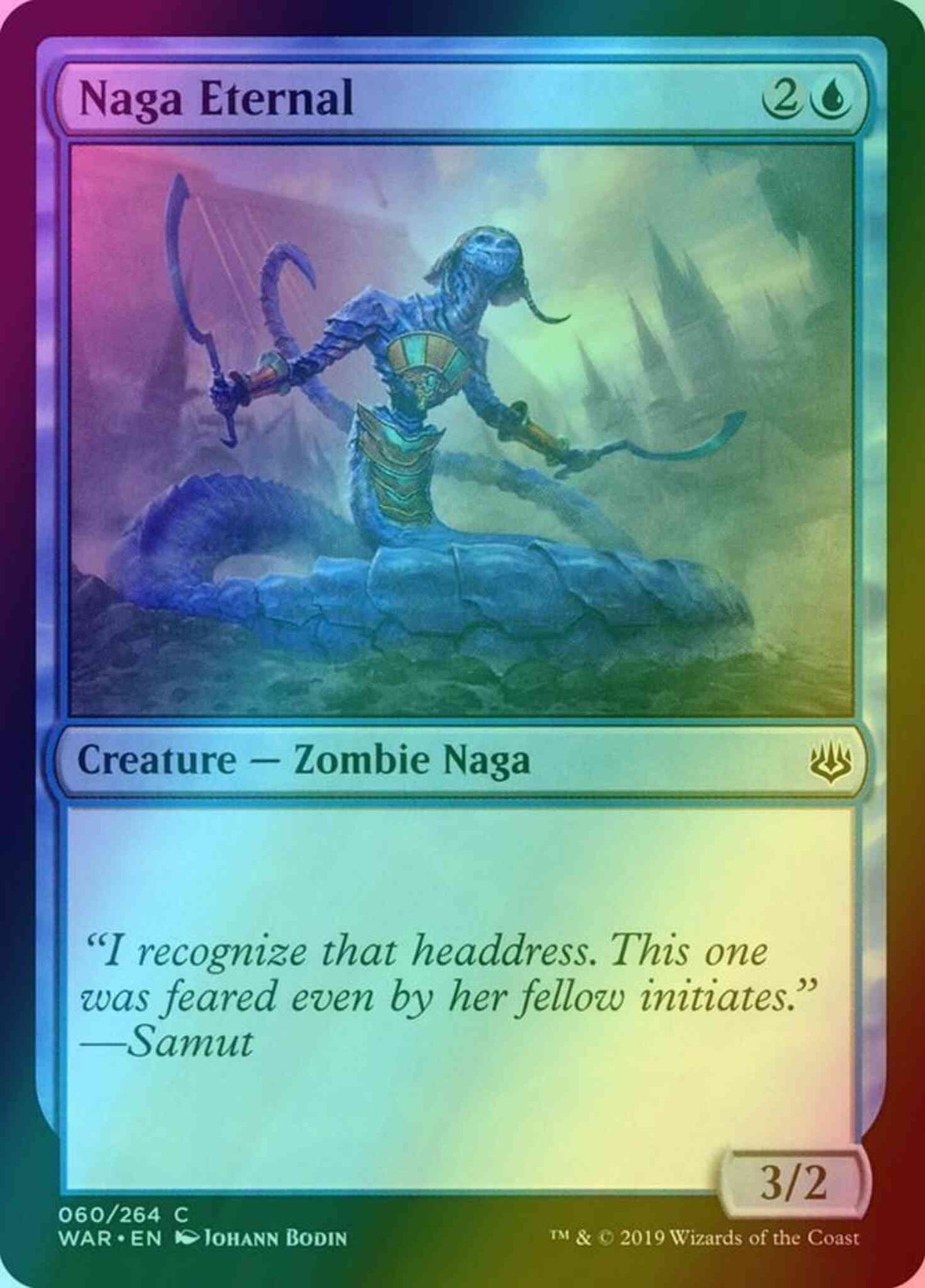 Naga Eternal [60] [War of the Spark] [Foil]