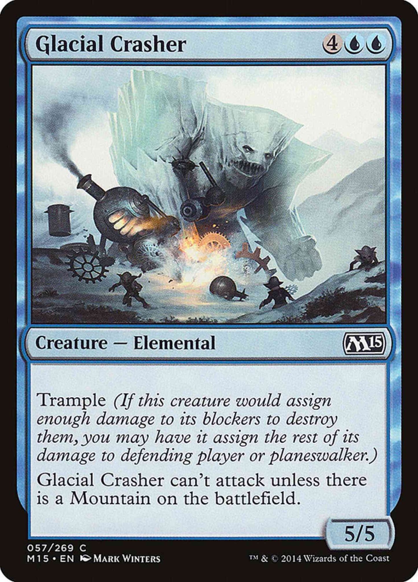 Glacial Crasher [57] [Magic 2015] [Non-Foil]