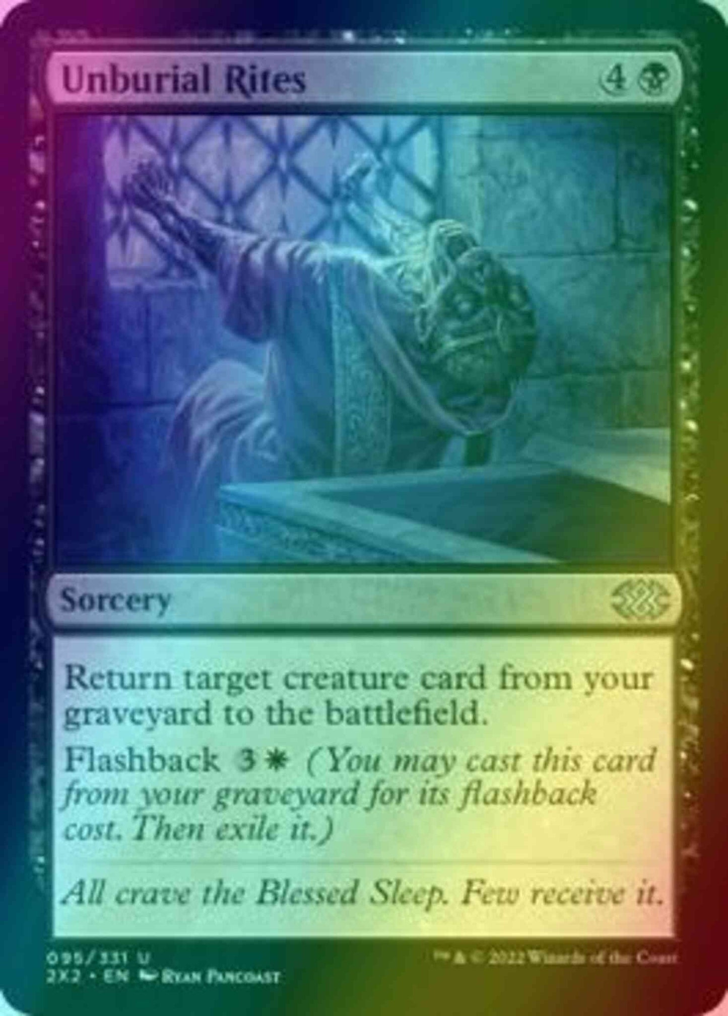 Unburial Rites [95] [Double Masters 2022] [Foil]