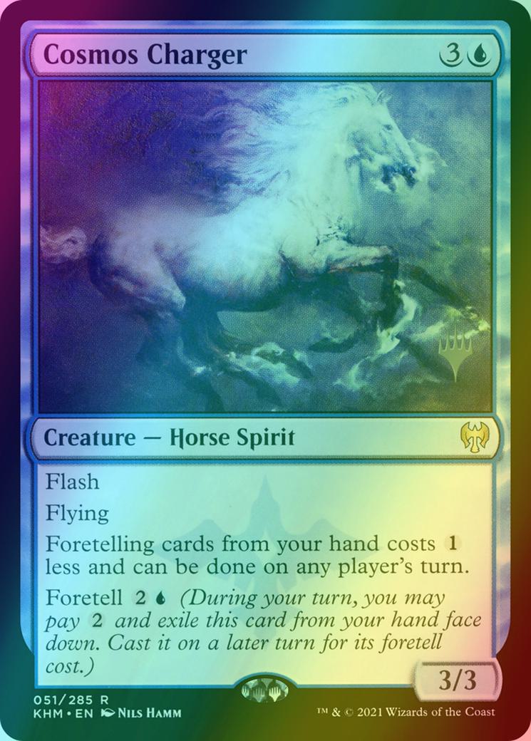 Cosmos Charger [Promo Pack] [51p] [Kaldheim Promos] [Foil]