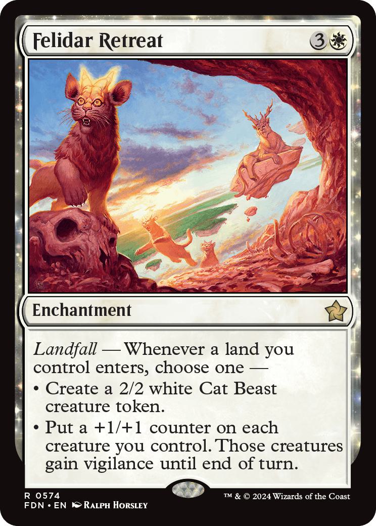 Felidar Retreat [574] [Foundations] [Non-Foil]