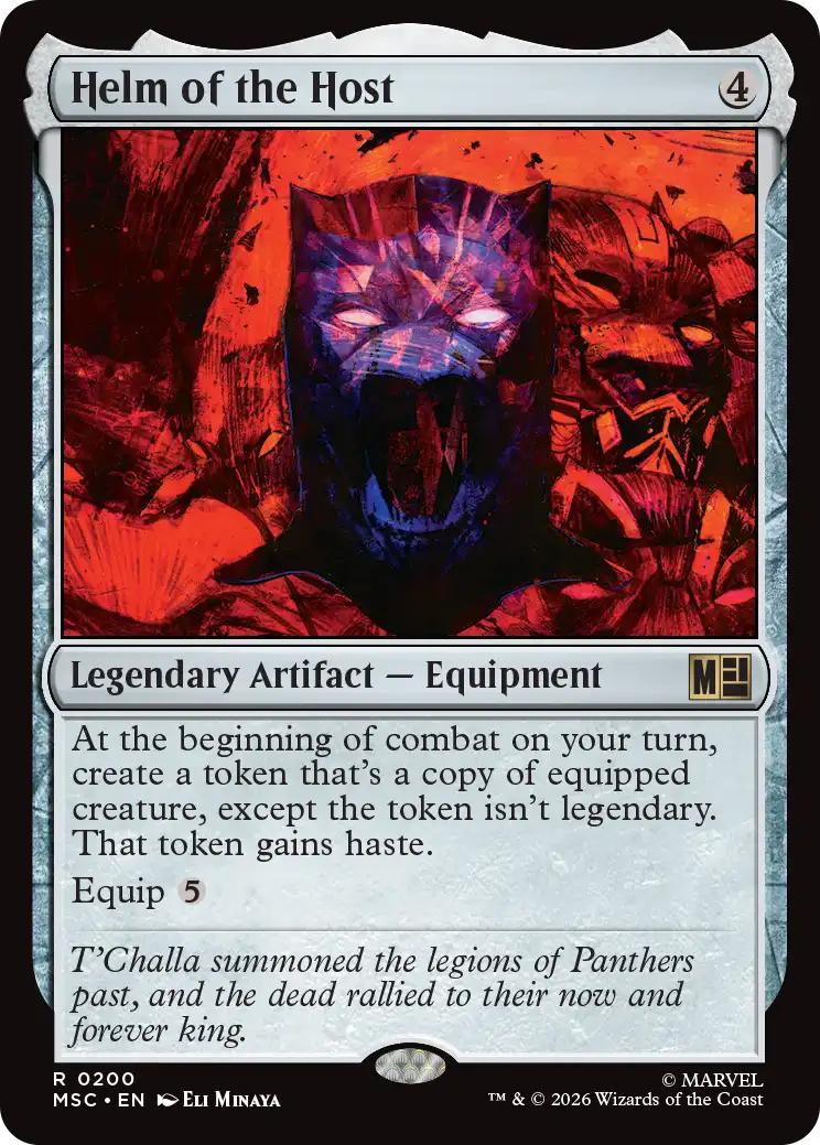 Helm of the Host [200] [Marvel Super Heroes: Commander] [Non-Foil]