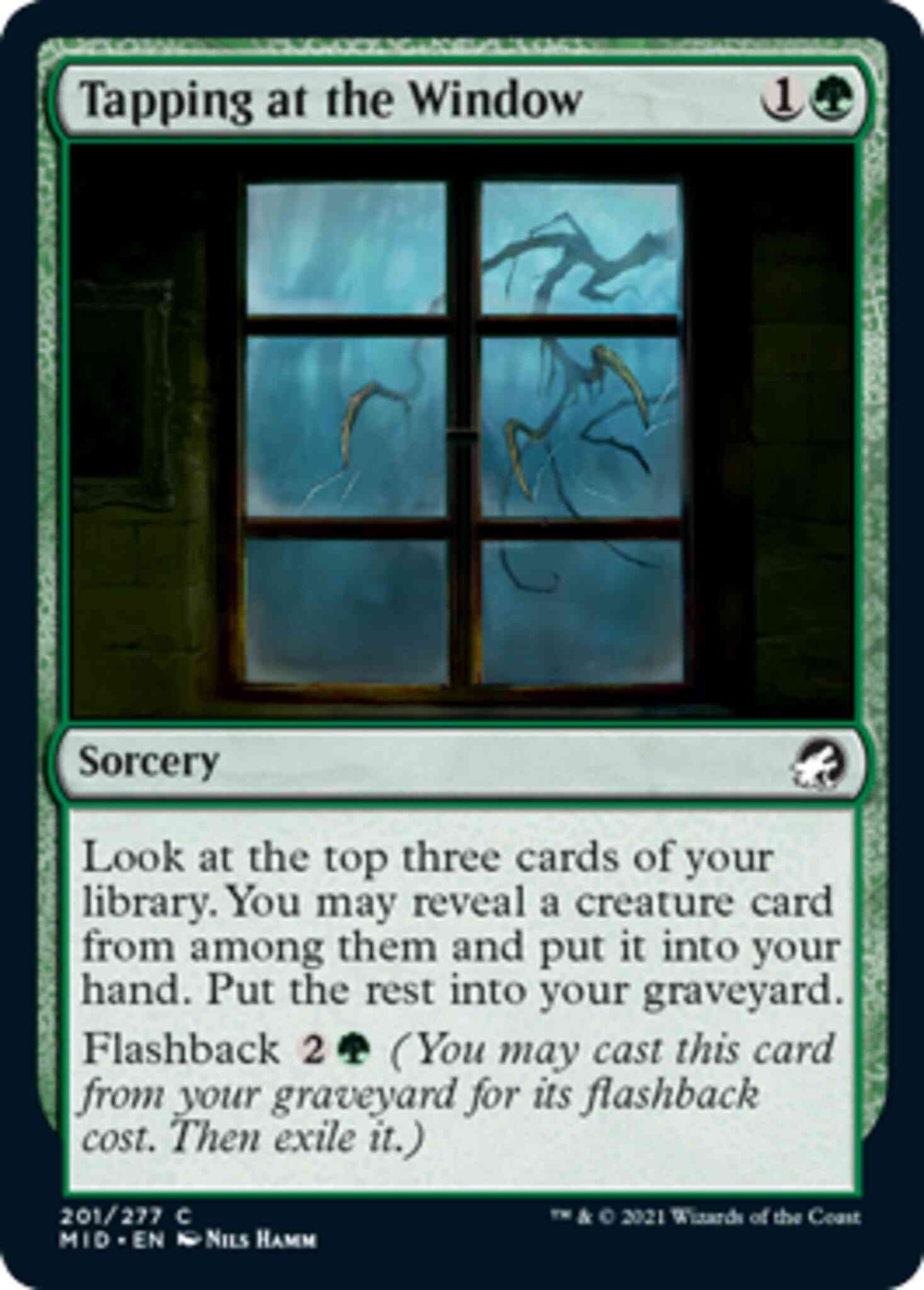 Tapping at the Window [201] [Innistrad: Midnight Hunt] [Non-Foil]