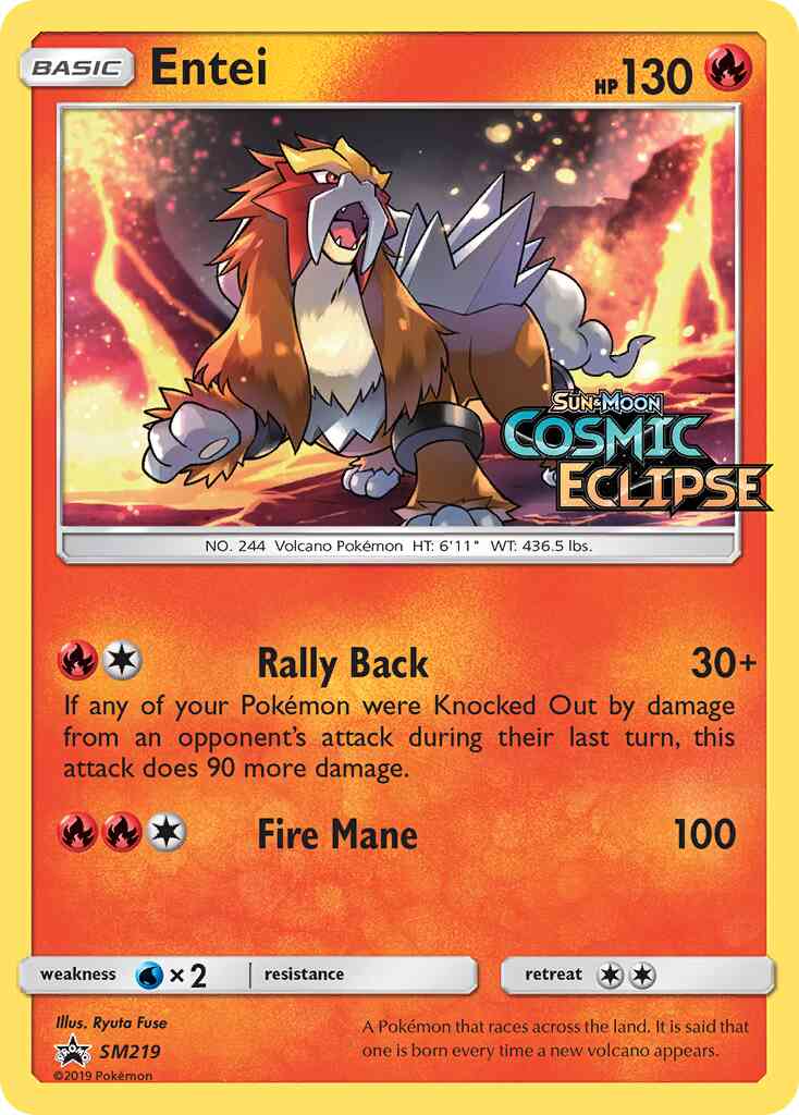 Entei - SM219 - Promo [smp-SM219] [Holo]
