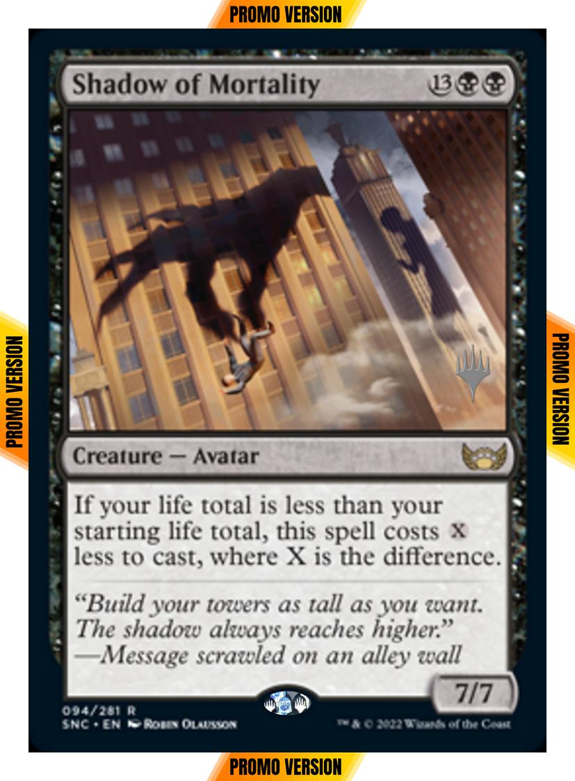 Shadow of Mortality [Promo Pack] [94p] [Streets of New Capenna: Promos] [Non-Foil]
