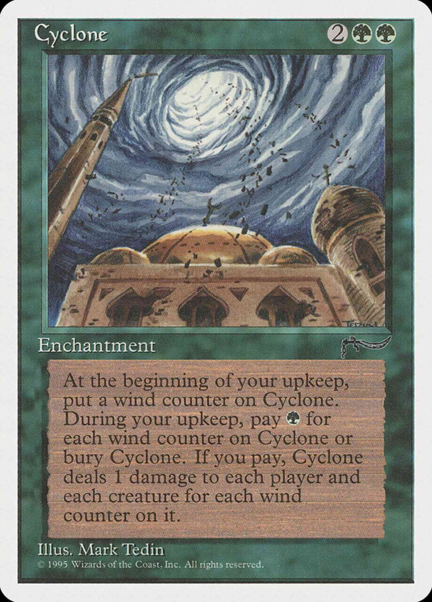 Cyclone - Japanese [62] [Japanese Chronicles] [Non-Foil]