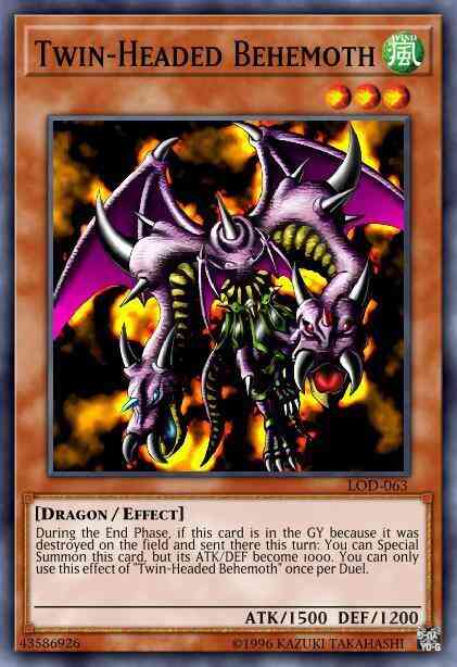 Twin-Headed Behemoth - SDDL-EN017 - Common - Unlimited