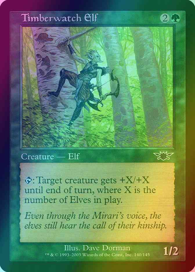 Timberwatch Elf [140] [Legions] [Foil]