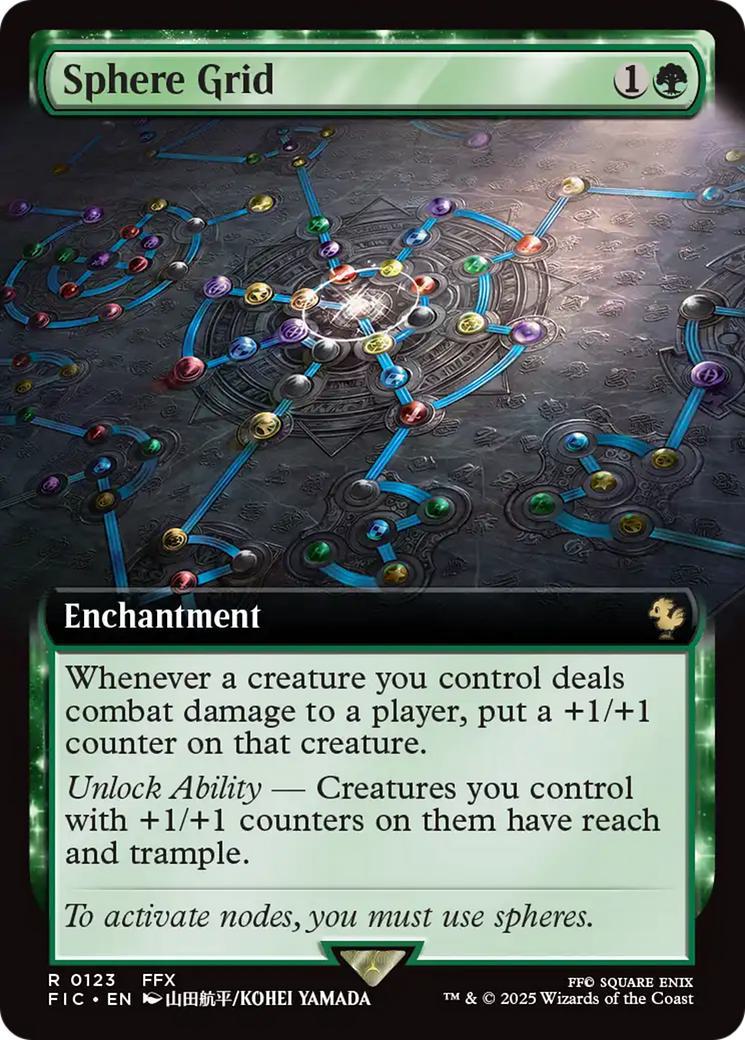 Sphere Grid [123] [Extended Art] [FINAL FANTASY: Commander] [Non-Foil]