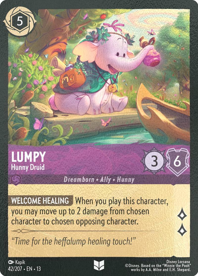 Lumpy - Hunny Druid - 42/204 [Attack of the Vine!] [Cold Foil]
