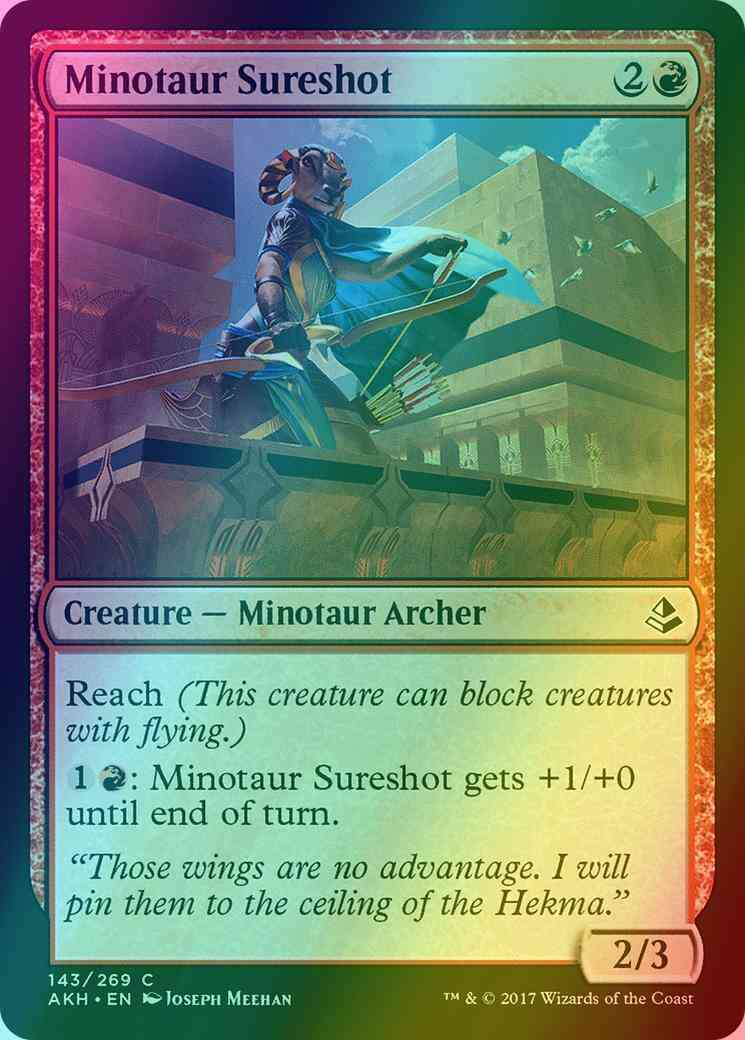 Minotaur Sureshot [143] [Amonkhet] [Foil]
