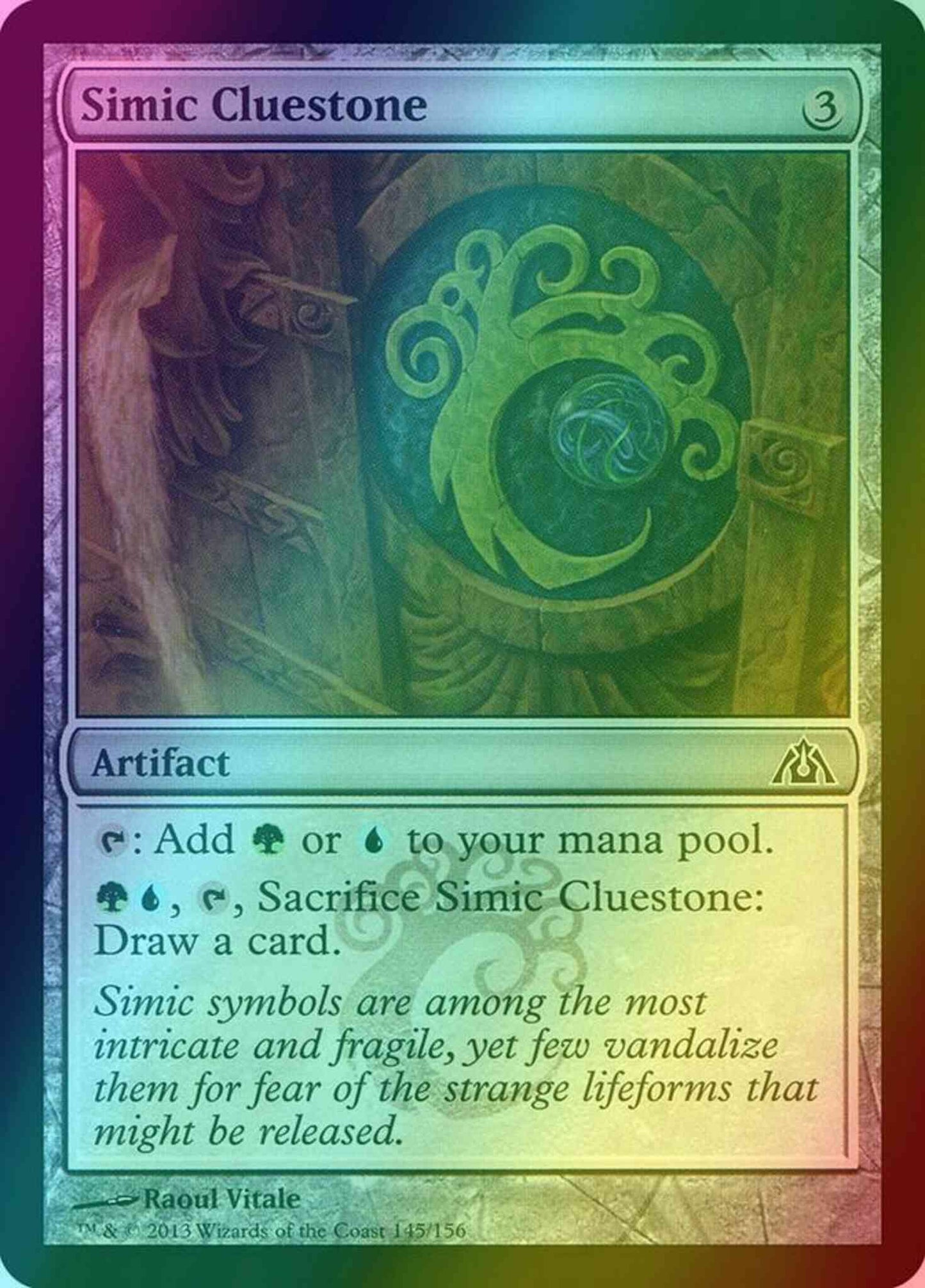 Simic Cluestone [145] [Dragon's Maze] [Foil]