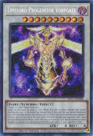 Timelord Progenitor Vorpgate - BLC1-EN008 - Secret Rare - Limited
