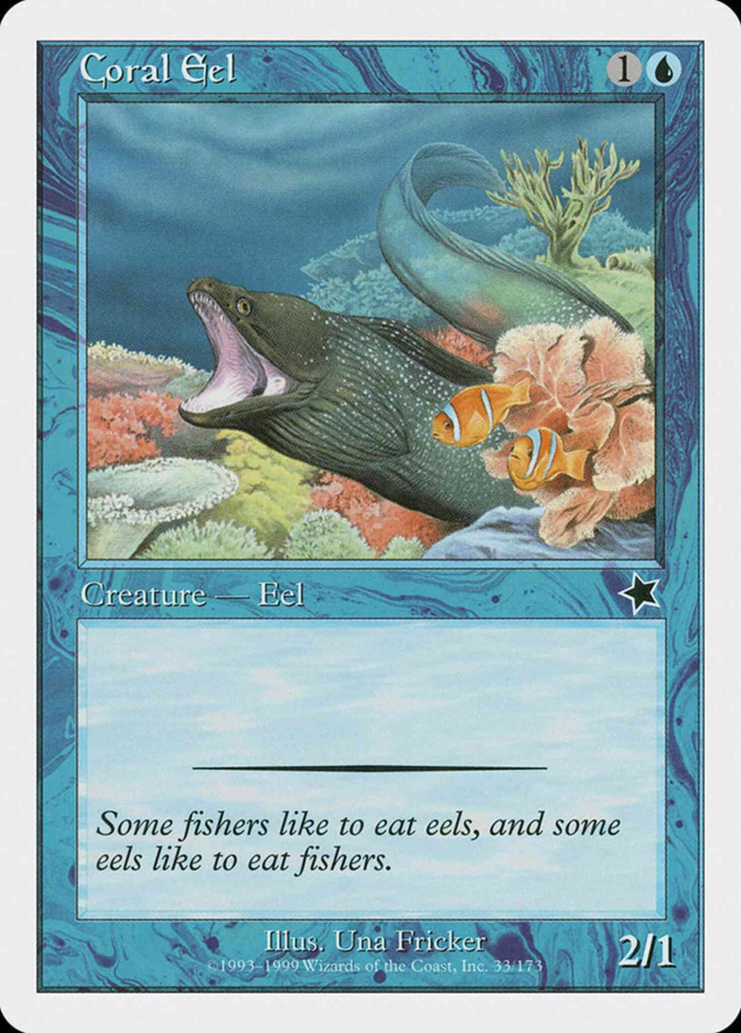 Coral Eel [33] [Starter 1999] [Non-Foil]