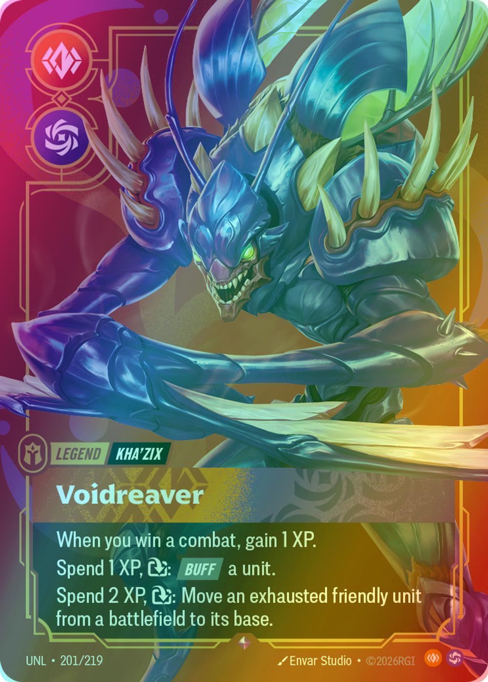 Voidreaver (Kha'Zix) - 201/219 [Unleashed] [Foil]