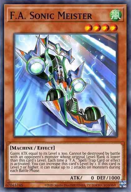 F.A. Sonic Meister - MP18-EN091 - Common - 1st Edition