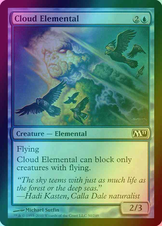 Cloud Elemental [50] [Magic 2011] [Foil]