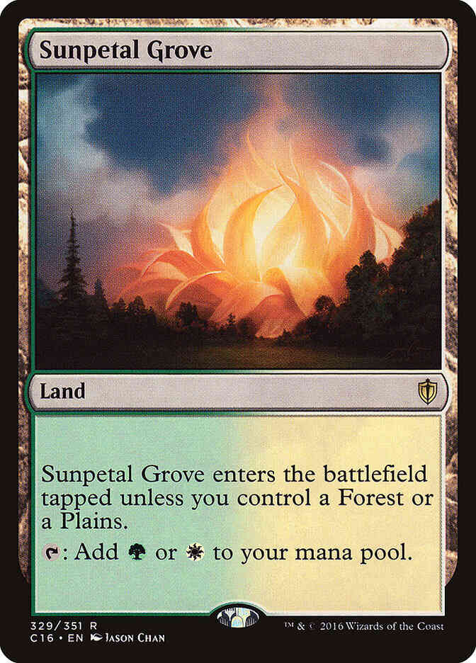 Sunpetal Grove [329] [Commander 2016] [Non-Foil]