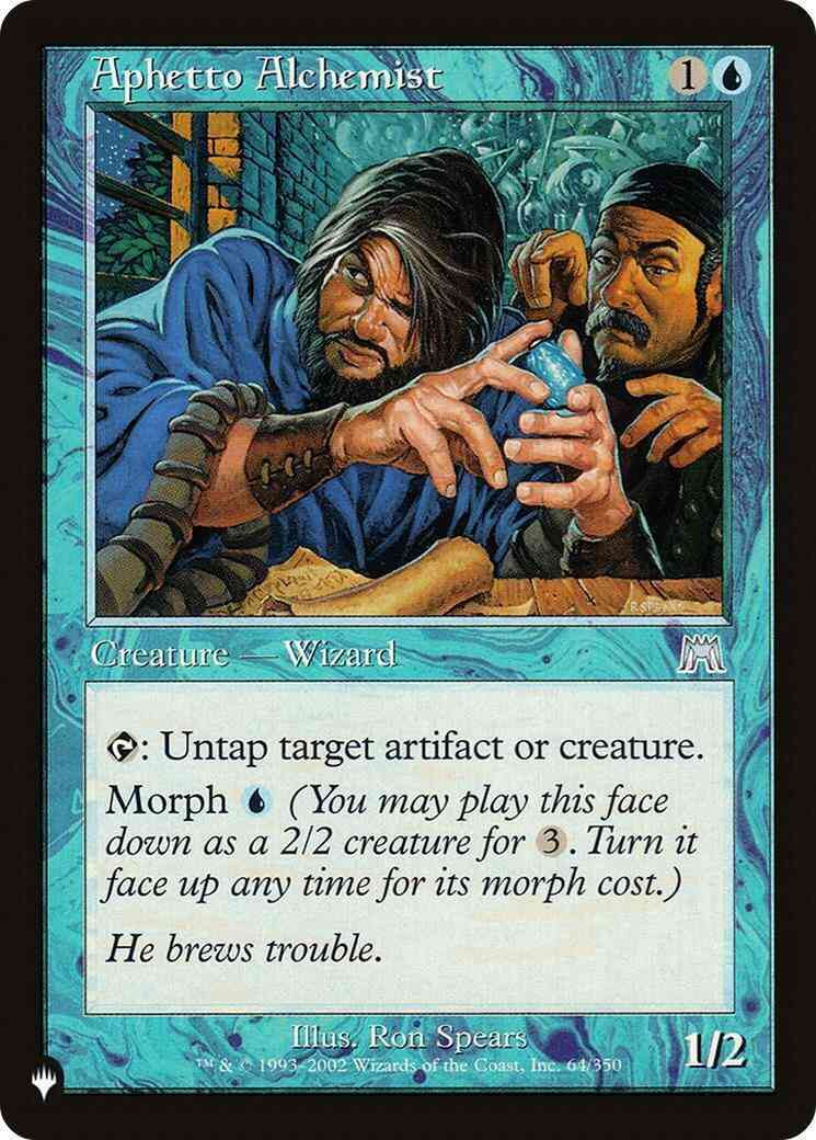Aphetto Alchemist [ONS-64] [The List] [Non-Foil]
