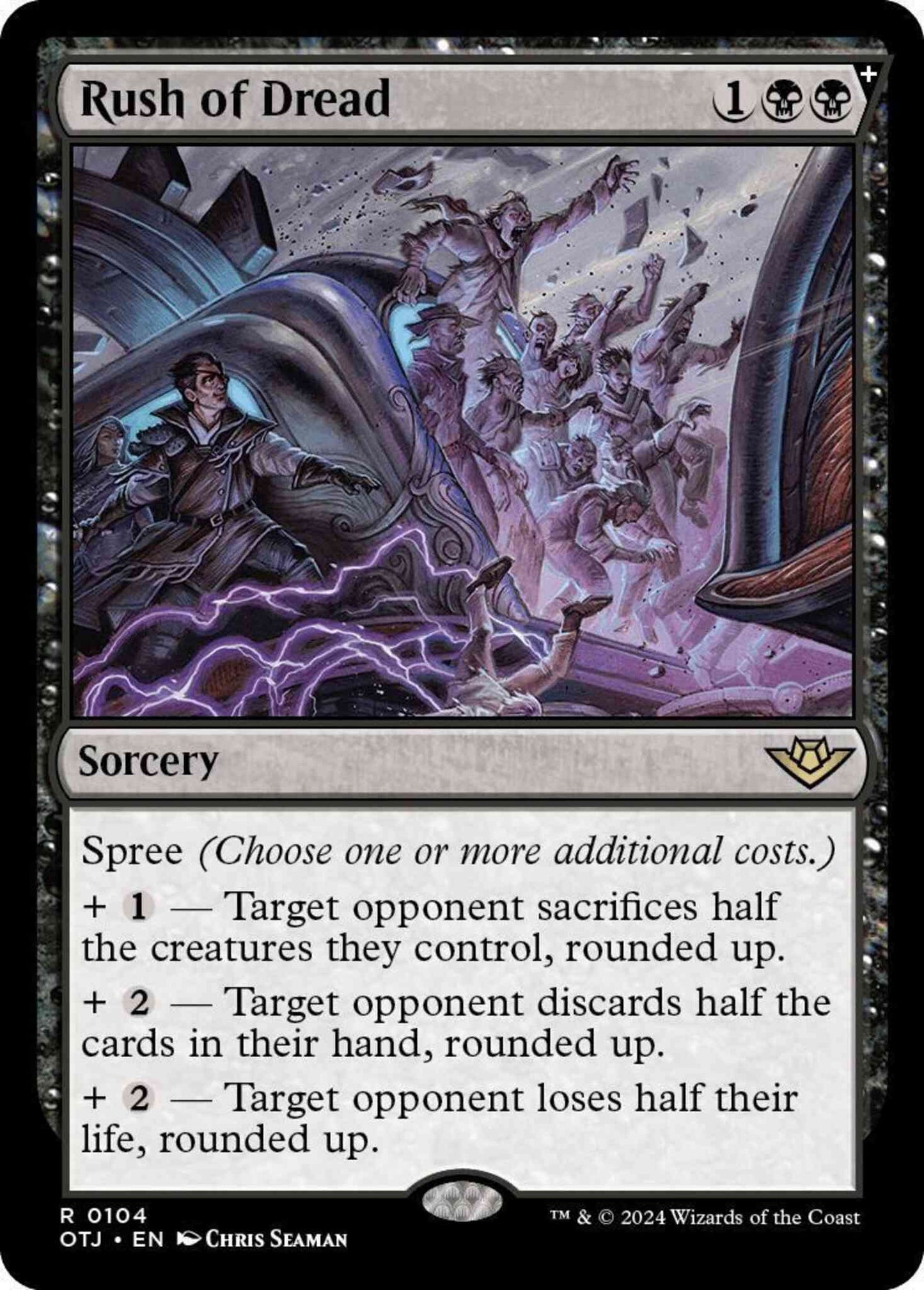 Rush of Dread [104] [Outlaws of Thunder Junction] [Non-Foil]