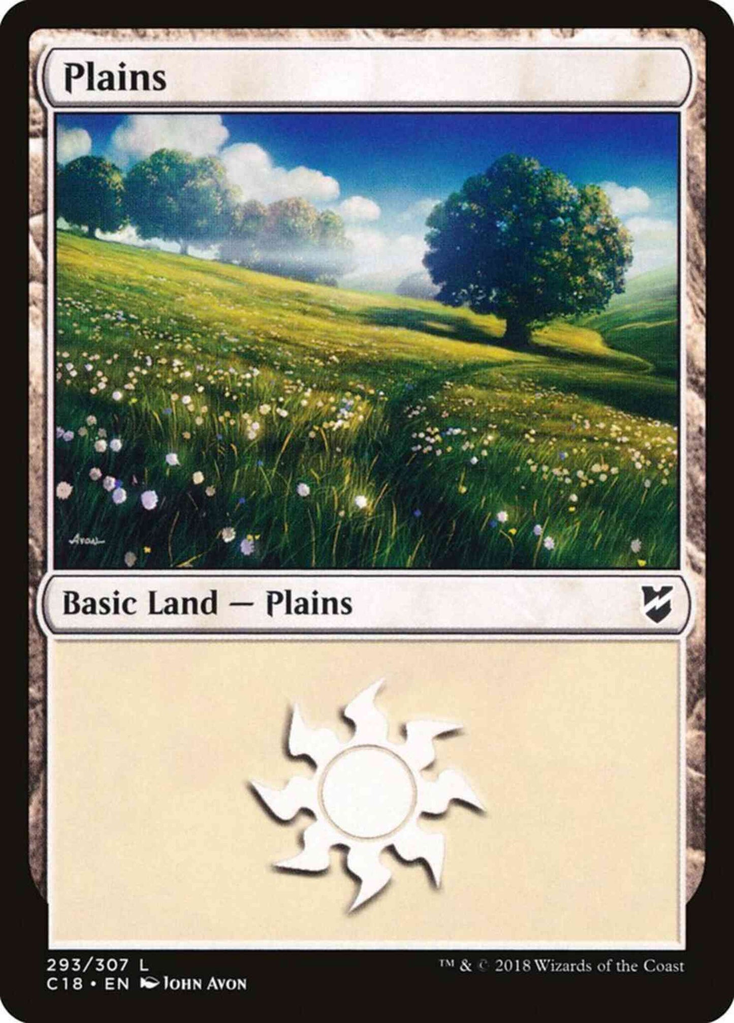 Plains [293] [Commander 2018] [Non-Foil]